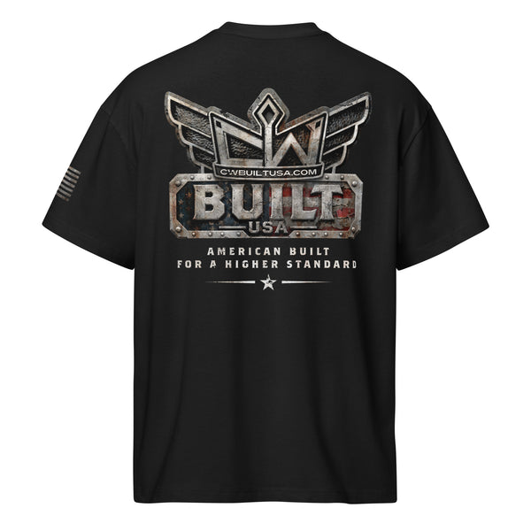 CW Built Tee — Black boxy tee