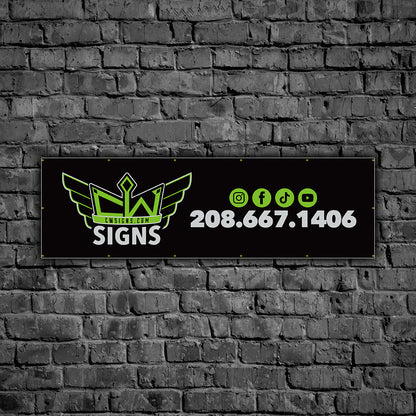 Banners Various Sizes