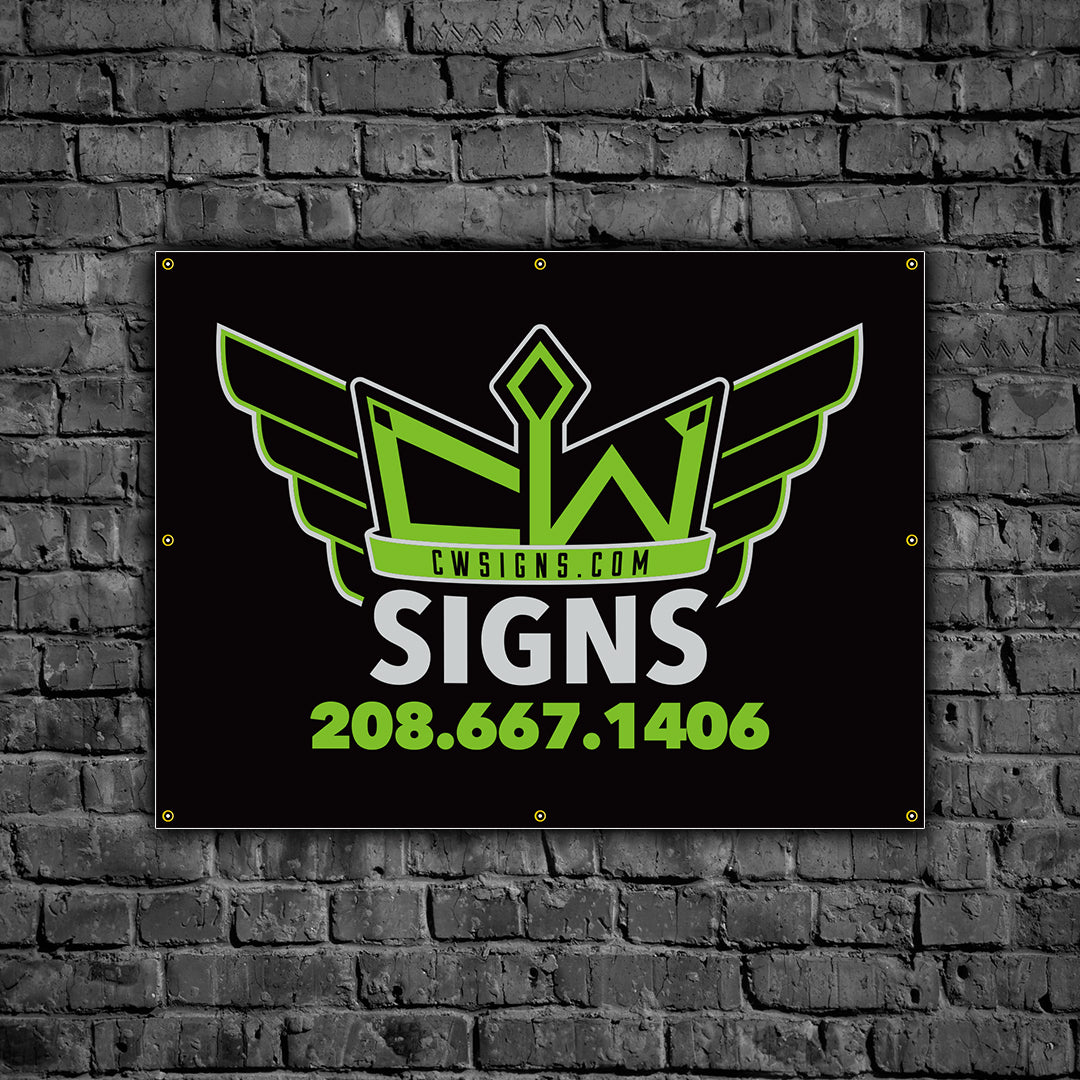 Banners Various Sizes