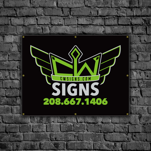 Banners Various Sizes