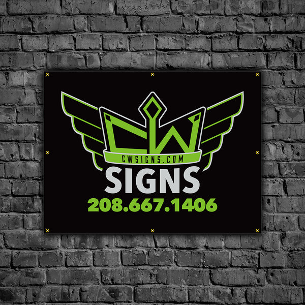 Banners Various Sizes