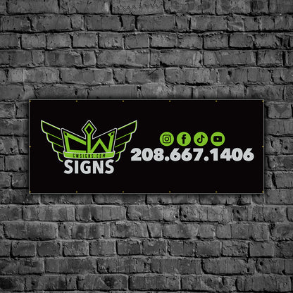 Banners Various Sizes