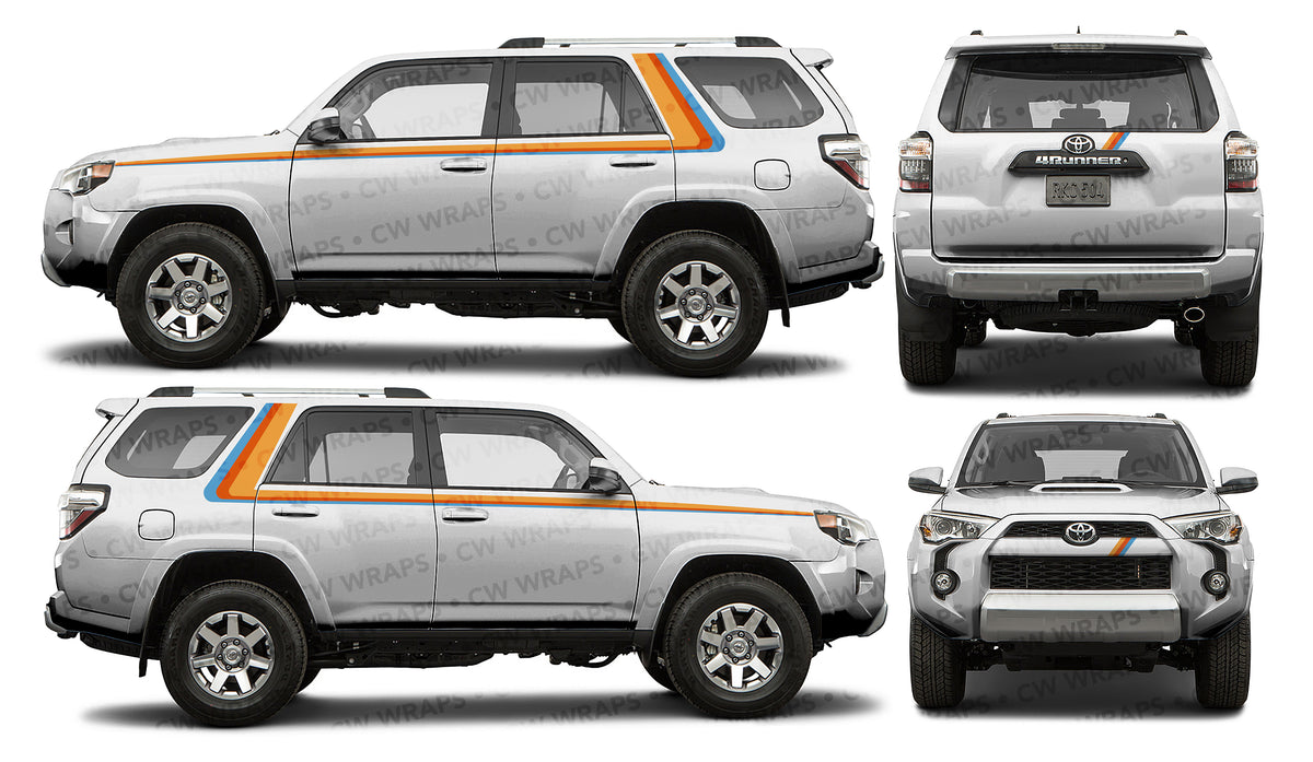 2010-2023 Toyota 4Runner Stripe Kit