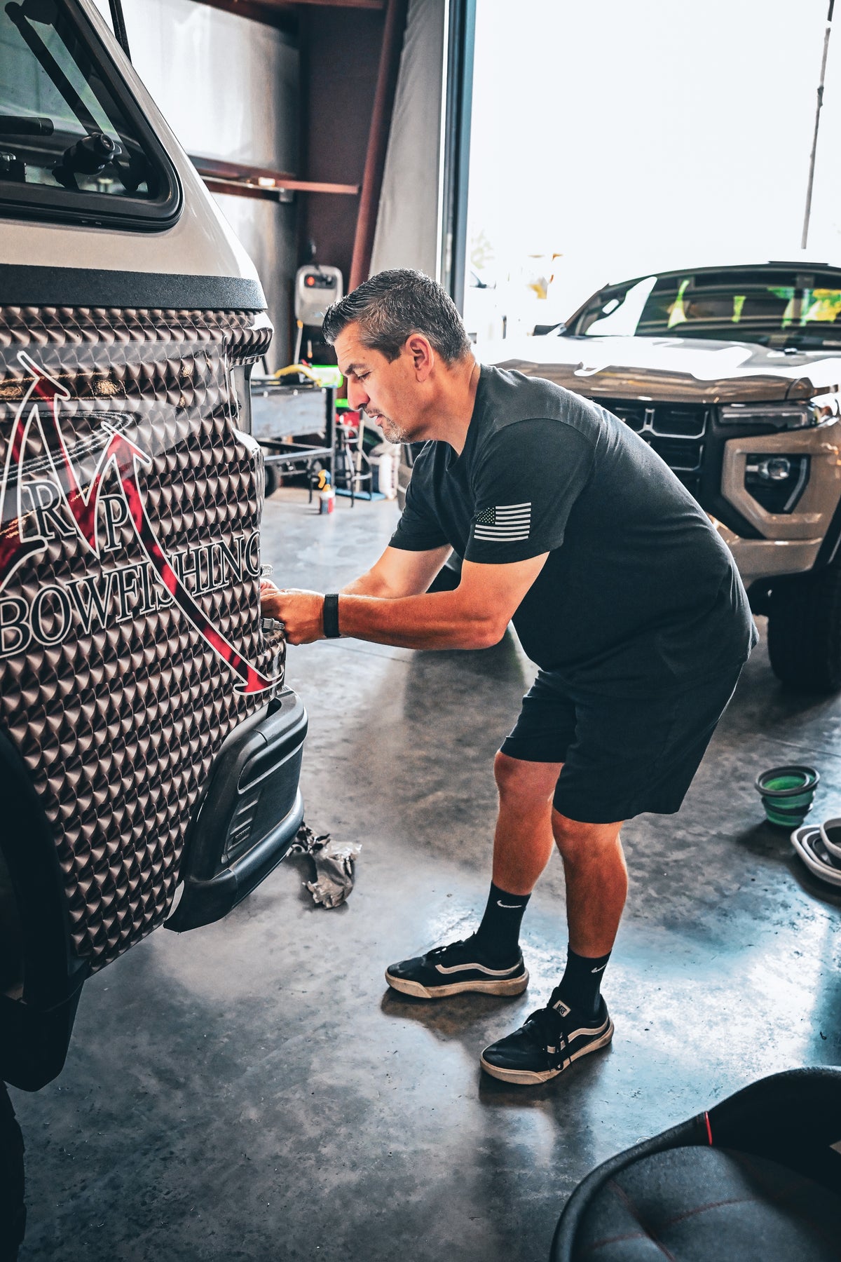 CW Wraps production and installation process