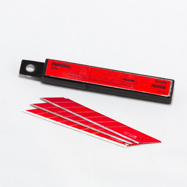 PROSERIES™ PROBLADE: Stainless Steel 9mm Snap-Off Blades (10-Pack)