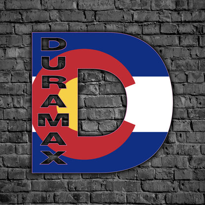 Duramax Flag Decal